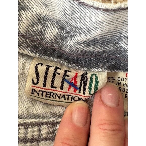 Retro 80s Stefano International Acid Wash Jeans – Made in Hong Kong, W32 - Picture 9 of 10